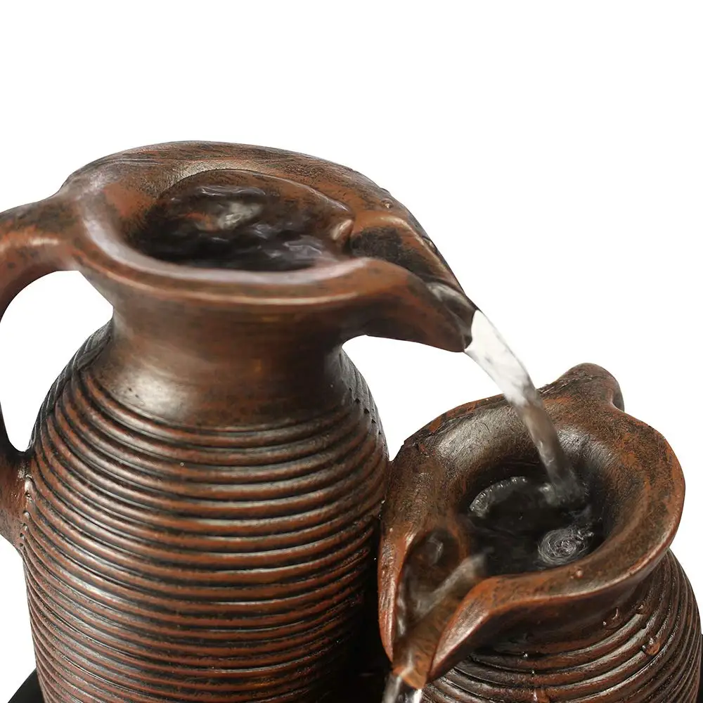 3-х уровневая баночка для фонтана украшение рабочего стола-9 дюймов настольный