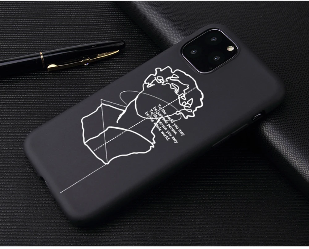 Креативный дизайн сексуальная девушка Мягкий силиконовый чехол s для iPhone 5 S SE X чехол для телефона для iPhone 6S 6 7 8 Plus XS Max XR 11Pro матовый чехол