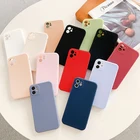 Чехол для Iphone 12, 11 Pro, 12 Pro, XR, XS Max, 7, 8, 6 S Plus, Se 2020, противоударный, матовый
