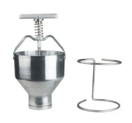 Manual Donut Depositor Medu Vada Dropper Plunger Dough Batter Dispenser Hopper tool parts |