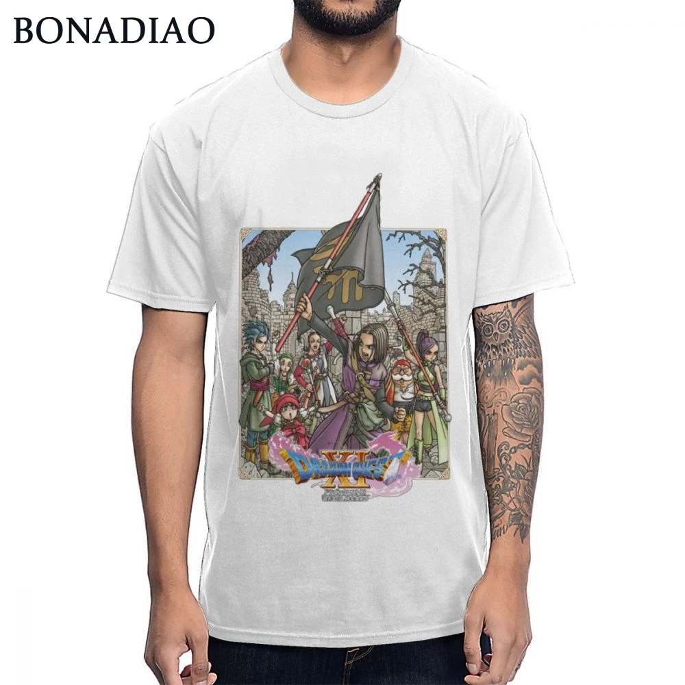 Винтаж ИГРЫ Dragon Quest эхо эмоционального возраст G футболка для мужчины/женщины 2019