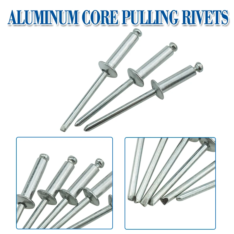 Luhuichang M3.2 алюминиевые винтовые вытягивающие заклепки с заклепками оправка поп