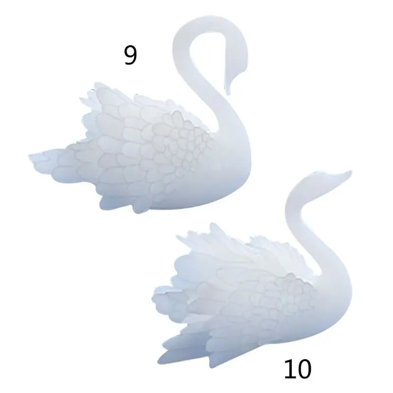 Мини 3D стерео Лебедь Руководство DIY хрустальные эпоксидные Аксессуары материал