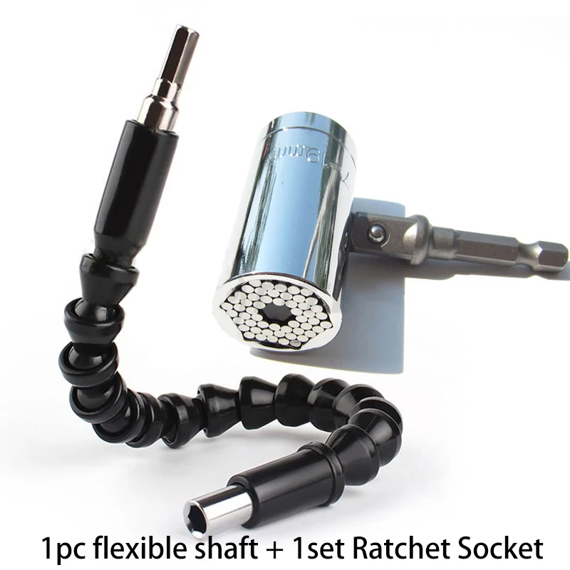 Сверлильный вал Электронная дрель черные гибкие биты вала удлинительная