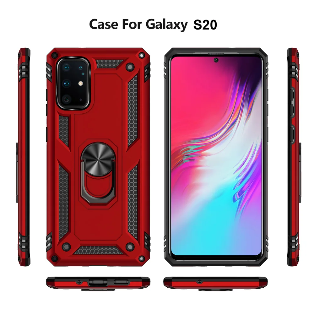Чехол для Samsung Galaxy S20 Plus Ultra A51 A71 военный класс 15 футов. Защитный Магнитный