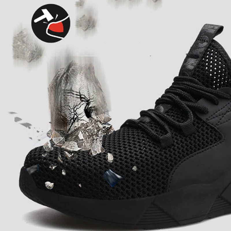 Уличная обувь с дезодоратором дышащие туфли для работы противопронизывающие