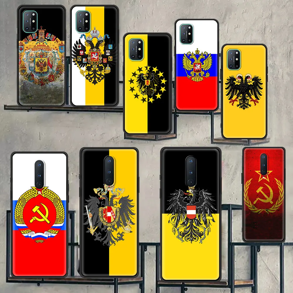 Черный Softshell для Oneplus Nord N100 N10 5G российский флаг силиконовые сотовые телефоны Guscio