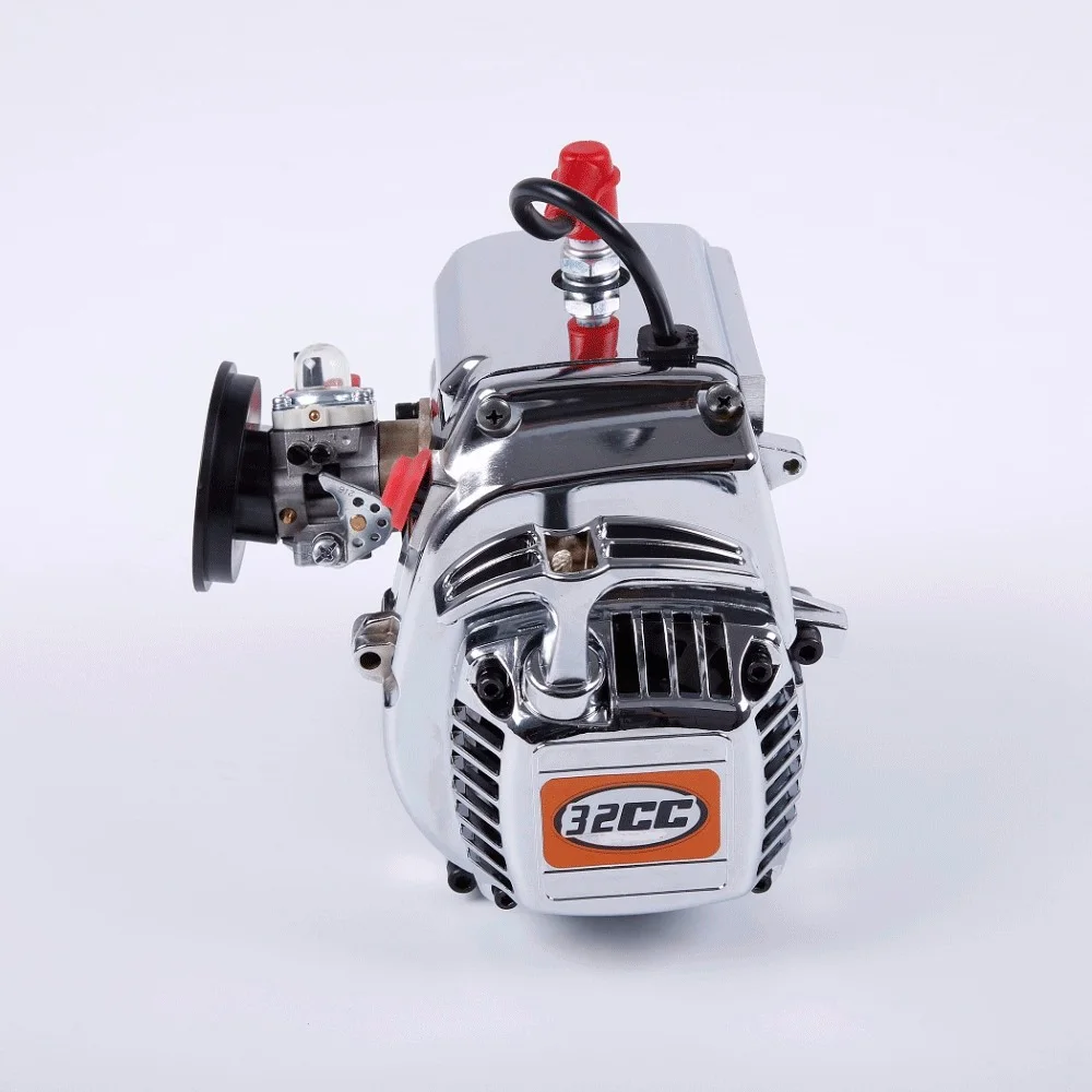 4 болта 32cc хромированный двигатель (Walbro 1107 карбюратор и NGK Свеча зажигания)