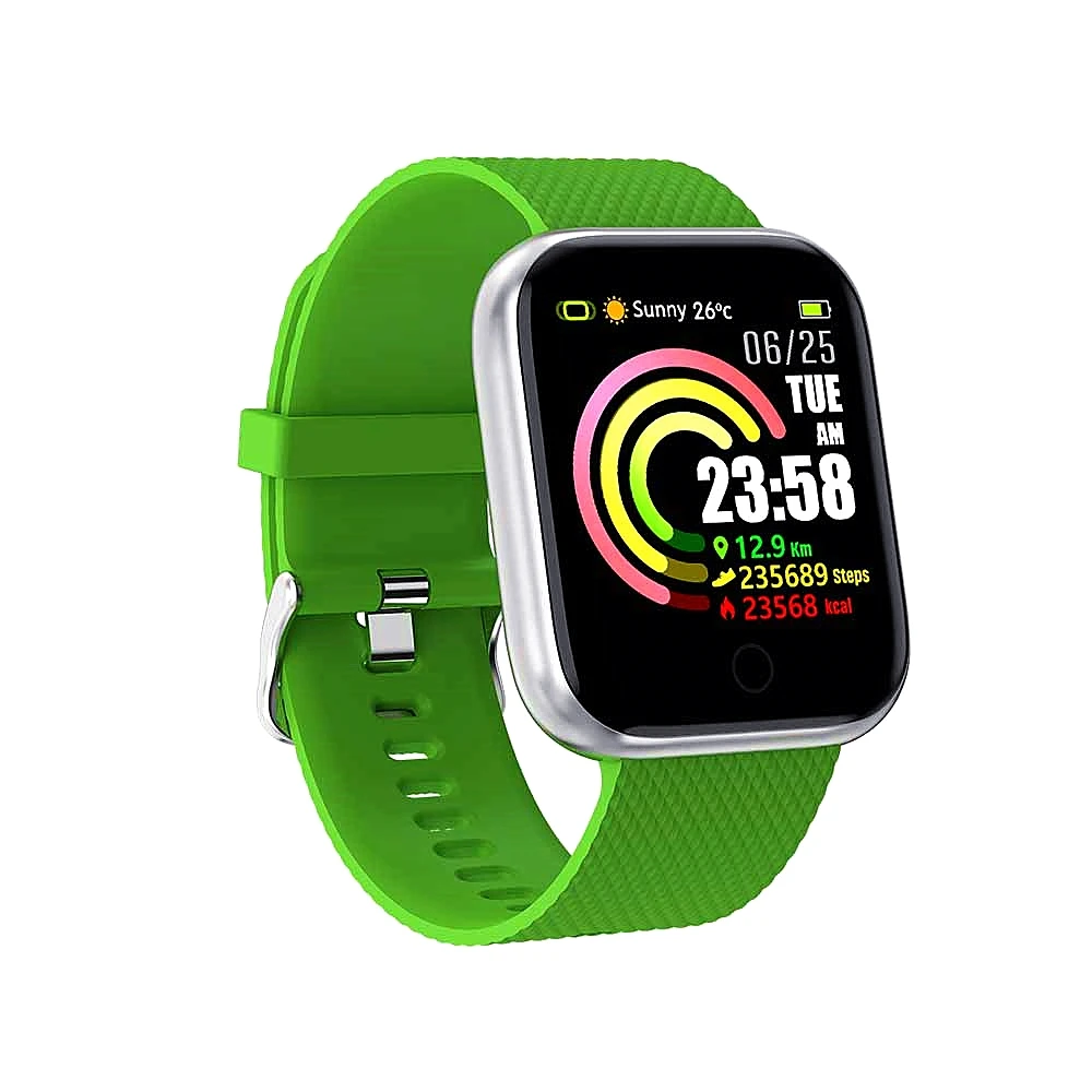 Nennbo умный браслет с погодой шагомером монитором сердечного ритма кардио для