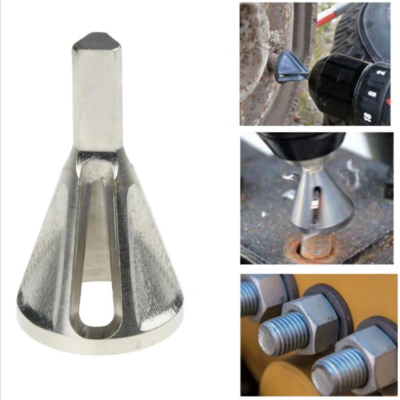 

сверло по металлу конусное сверло Сверла, быстрое устройство для удаления заусенцев, внешняя фаска, обрезка, кроме заусенцев, Круглый Обрез...