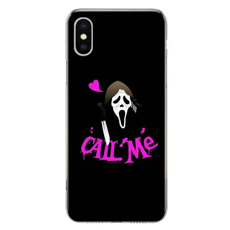 Ghostface Scream Phone Case For Apple iphone 14 13 12 11 Pro Max SE 2020 X XS XR 7 8 6 6S Plus Soft Cover Coque Fundas
