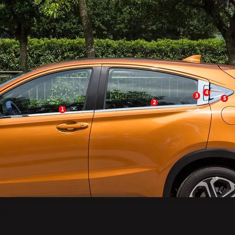 Автомобильные модифицированные автомобильные хромированные оконные