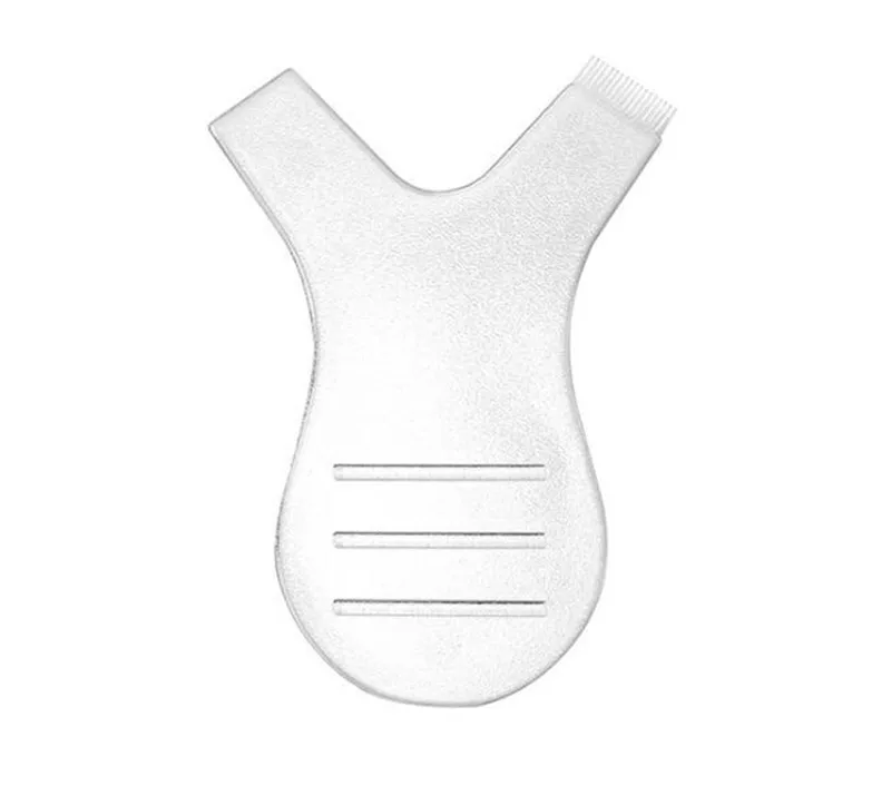 100 шт./лот щетка для подтяжки ресниц наращивание завивка мини y образный гребень