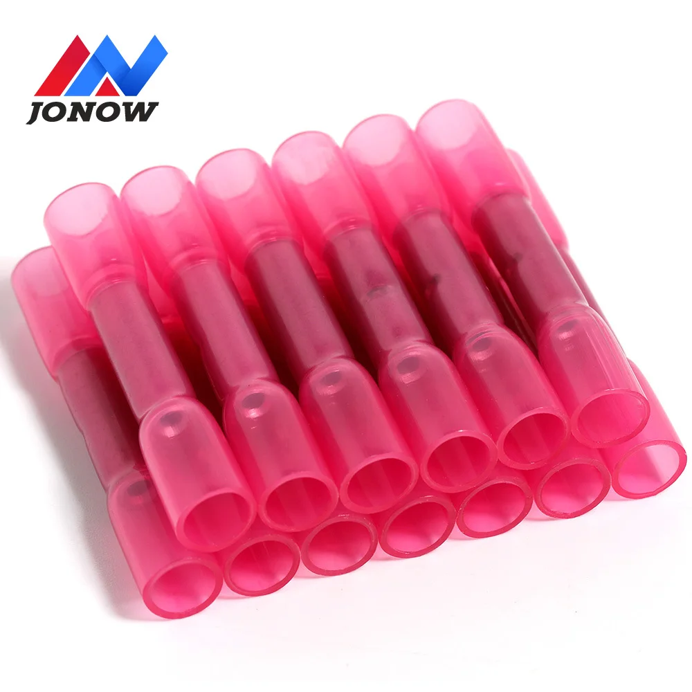 

10/20/30PCS Heat Shrink Butt Wire Connectors Waterproof Crimp Terminals Connectors Insulated Automobile Wire Cable Terminals