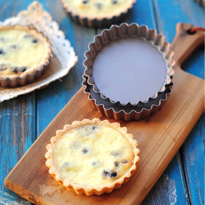 4 дюймовая Мини Круглая Емкость для пирога форма выпечки инструменты тортов