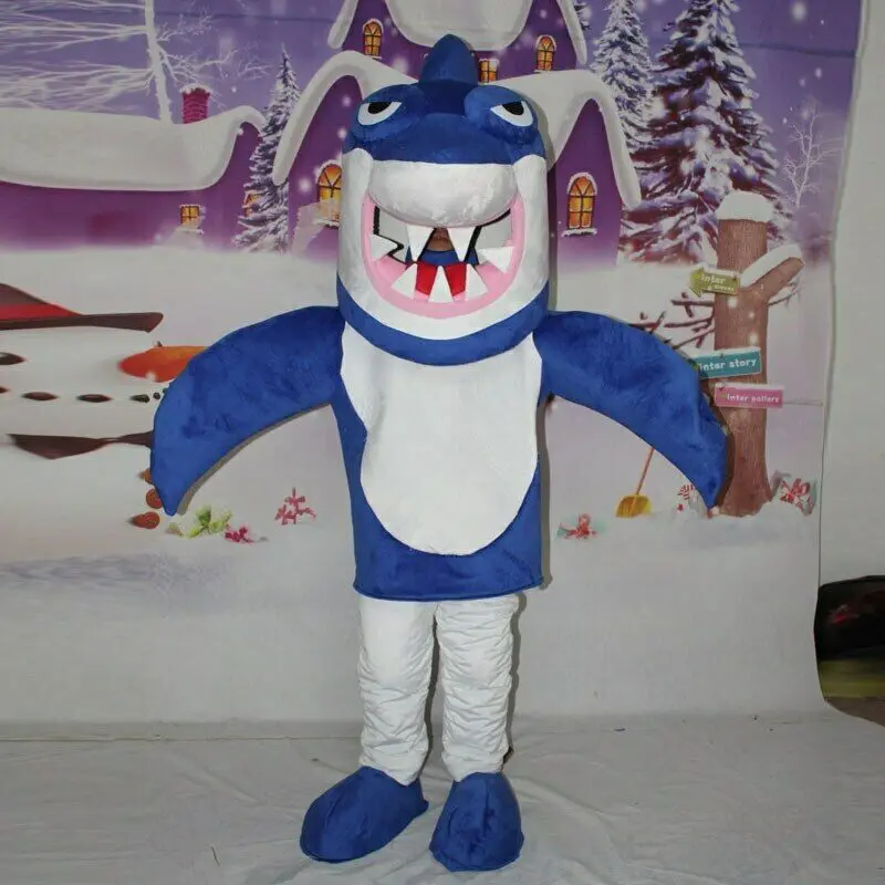 

Cartoon Dolphins Mascot Costume Cosplay Fursuit Party Game Fancy Dress Outfits Halloween Adults Character Advertising Parade New