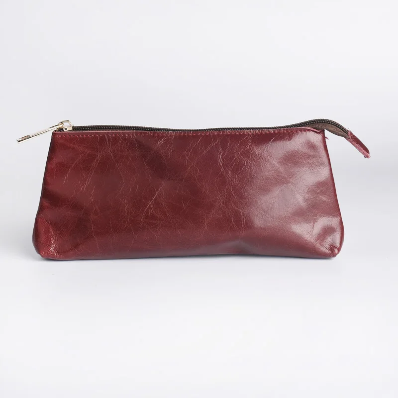 Винтажная Сумка карандаш из натуральной кожи лимитированная серия кошелек сумка