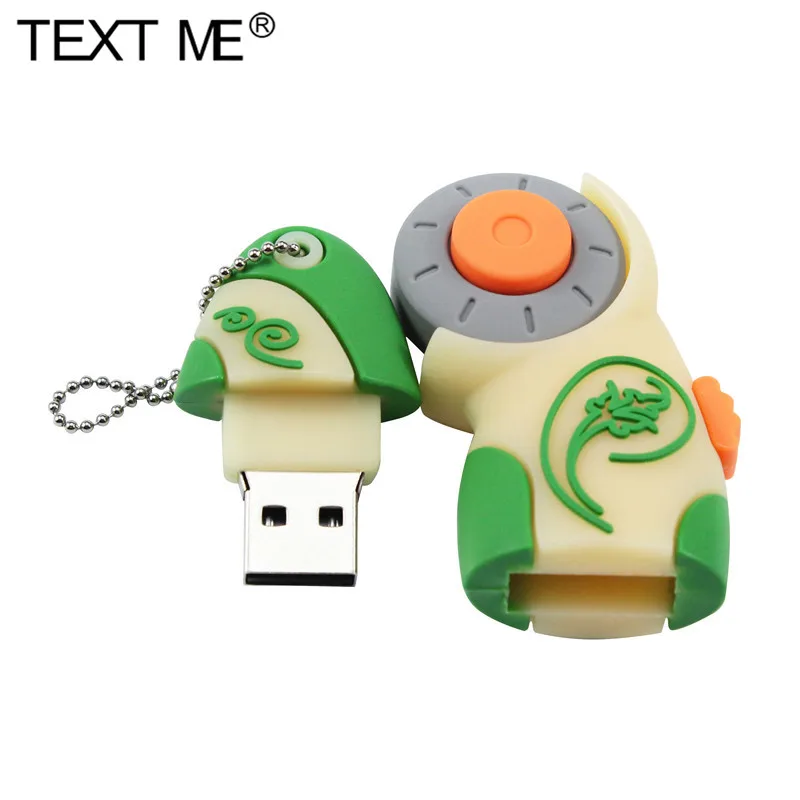 

USB флеш-накопитель TEXT ME, 64 ГБ, милая мультяшная рыба, модель 2,0, 4 ГБ, 8 ГБ, 16 ГБ, 32 ГБ, 64 ГБ