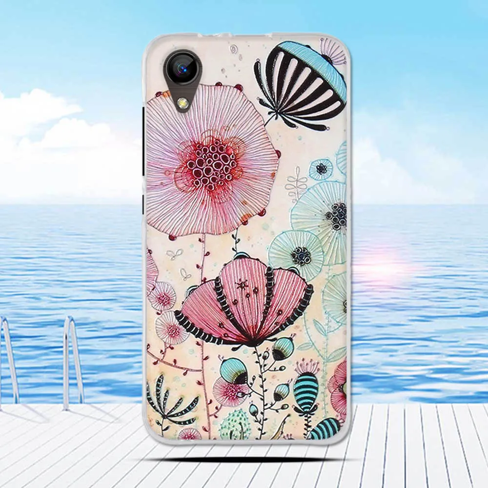 Чехол для Fundas BQ BQ-4072 Strike Mini силиконовый чехол с рисунком Coque BQS-4072 bqs 4072 | Мобильные