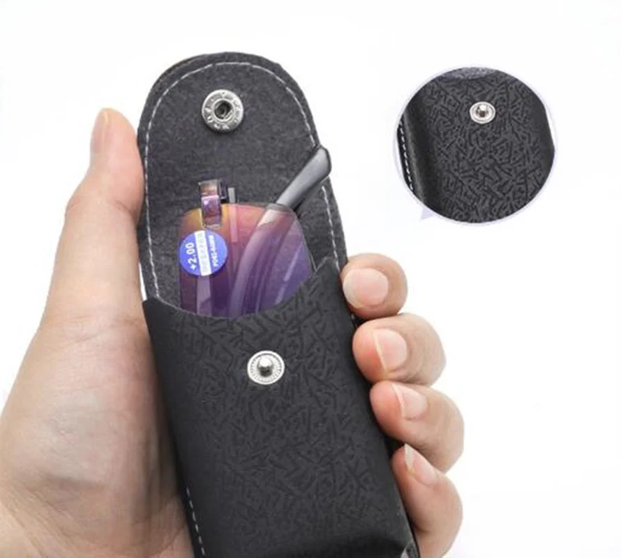 HD градиентные серые очки без оправы с защитой от синего света UV400 легкие складные