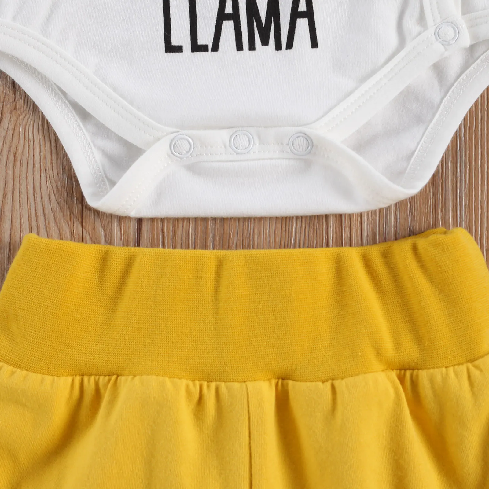 

Baby Letter Print Clothes Set, Long Sleeve O-neck Jumpsuit with Cartoon Animal Patterns + Elastic Waist Long Pants + Hat