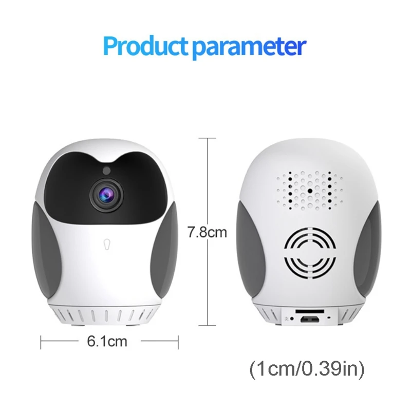 Ip-камера видеонаблюдения с функцией ночного видения Wi-Fi 1080p