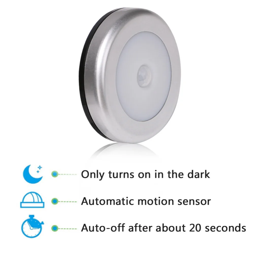 Беспроводные Батарея-приведенный в действие шкаф СВЕТОДИОДНЫЙ ночной