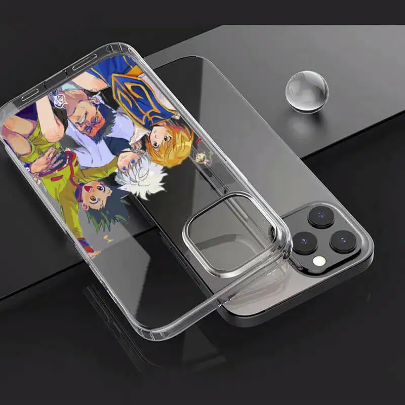 

Hunter X Hunter Anime Phone Case Transparent for iPhone Samsung A S 11 12 6 7 8 9 30 Pro X Max XR Plus lite