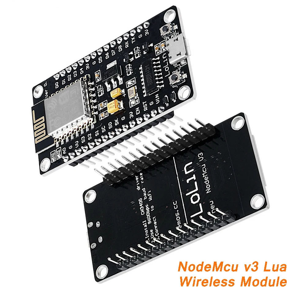 NodeMcu v3 Lua беспроводной модуль wifi Интернет вещей макетная плата ESP8266 с PCB антенной USB