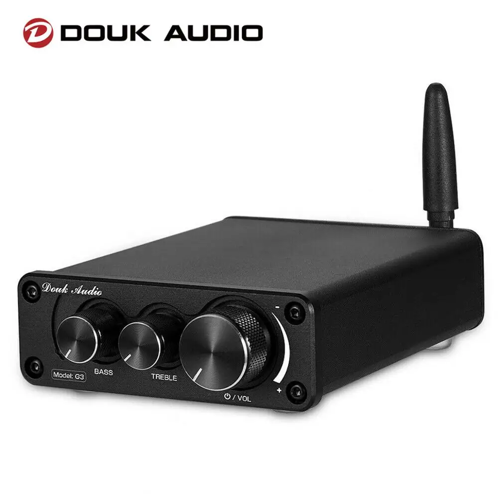 Цифровой мини-усилитель Douk Audio G3 Bluetooth 5 0 TPA3116 Hi-Fi 2 каналов стерео аудиоусилитель с