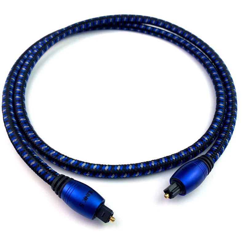 Новые Hi-Fi аудио OptiLink-5 Toslink Волоконно-оптические кабели кабель цифровой |
