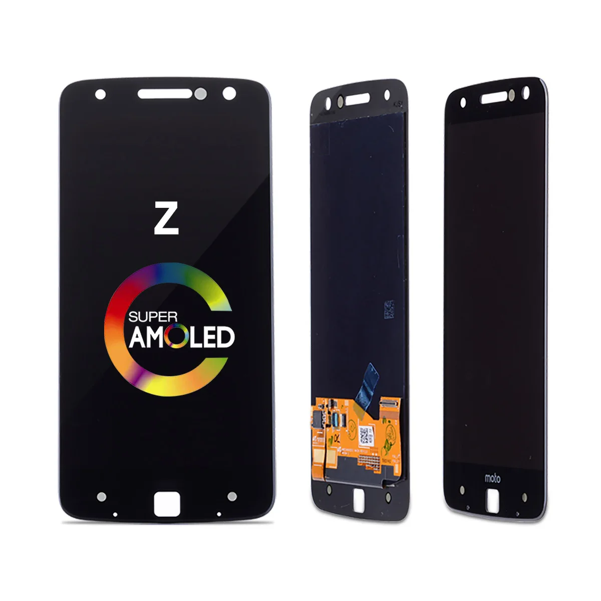 5 ''AMOLED 100% Оригинальный дисплей для Motorola Moto Z сенсорный экран дигитайзер замена