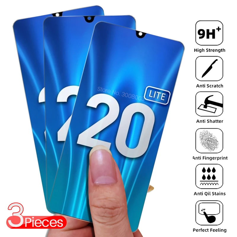 Защитное стекло для huawei honor 10i 20i 20s 20e 10 20 lite light onor xonor 9x premium 8a pro 8s prime защитная