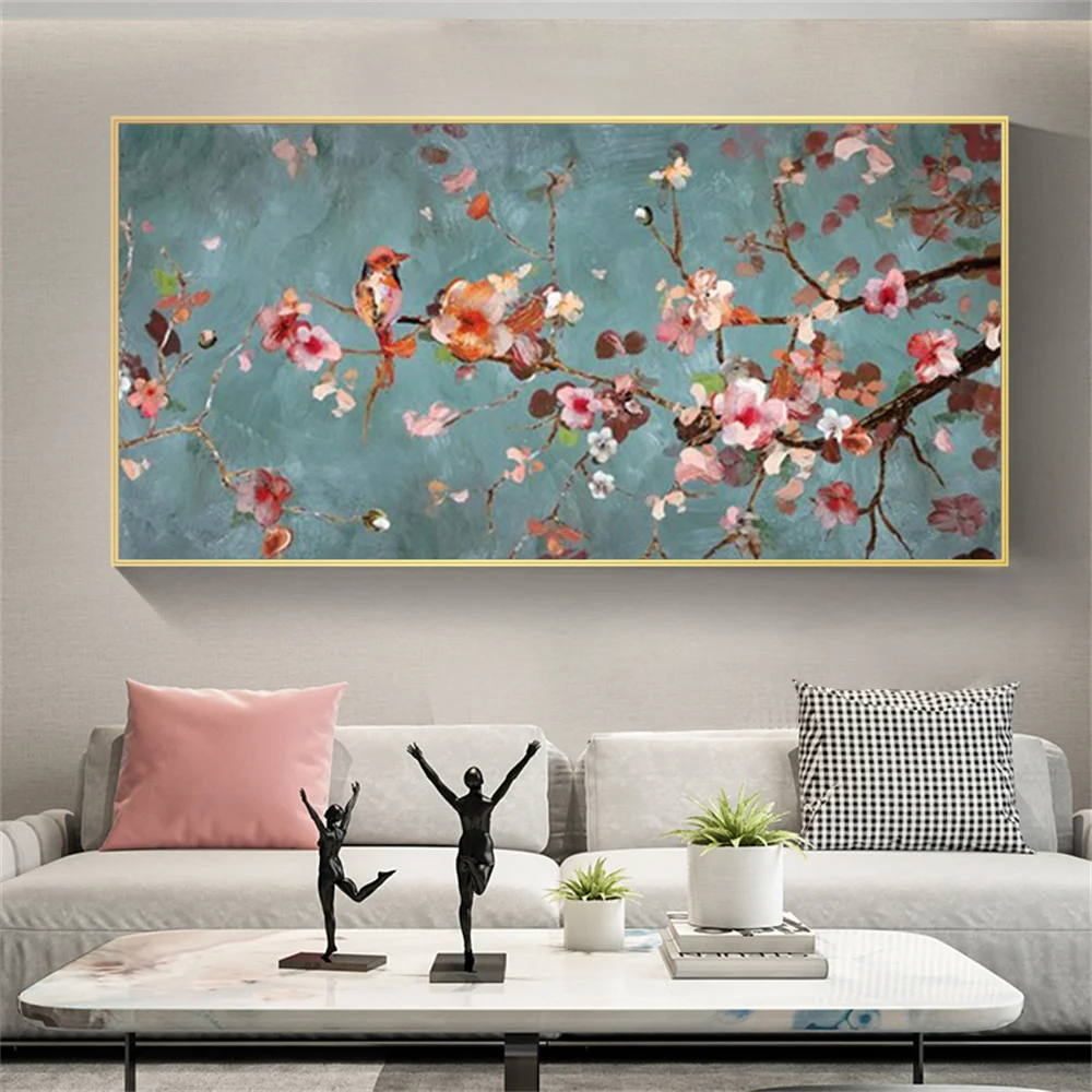 

Famous oil painting Canvas Paintings on the Wall Pictures Living Room Flowers Prints For Aesthetics Decoration Wall Art Decor