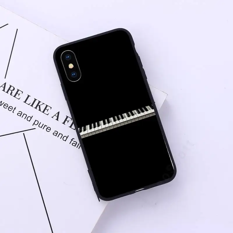 

Popular Piano Instruments Phone Case for iPhone 11 12 pro XS MAX 8 7 6 6S Plus X 5S SE 2020 XR