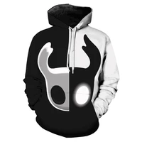 hot hollow knight 3d prined hoodies menwomen fashion new popular personality anime hoodie harajuku yin yang zipper sweatshirts