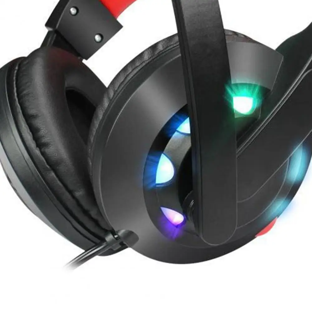 

A65 Headphone Wired Luminous Mini Gaming Headphone for Computer computer head-mounted luminous gaming headset With microphone