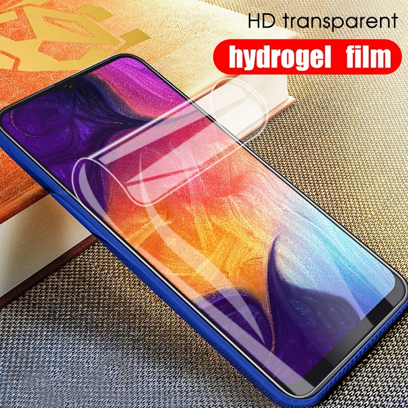 Гидрогелевая пленка 9D для Samsung Galaxy Note 10 Pro Plus A50 A70 A30 A20 A10 A40 прозрачная защитная
