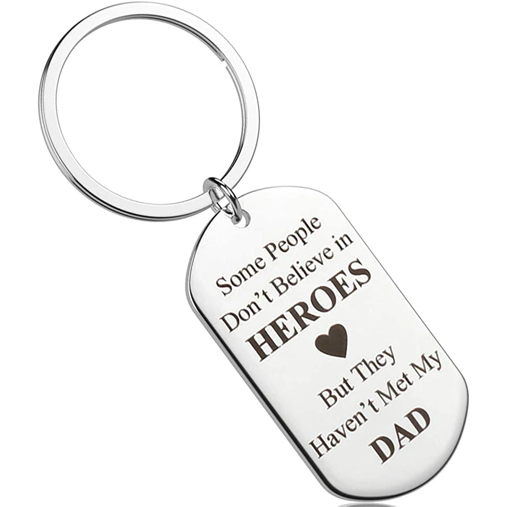 Подарок на день отца брелок подарок День Благодарения от дочери сына ребенка