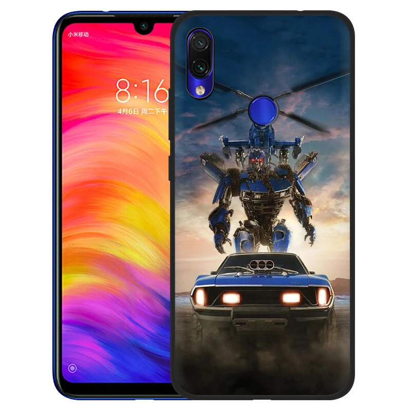 B10 EWAU Трансформеры Темный Луны силиконовый чехол для телефона для Xiaomi Redmi 4A 4X5 6 7 A Plus K20 Pro S2 GO 8A - Цвет: B10