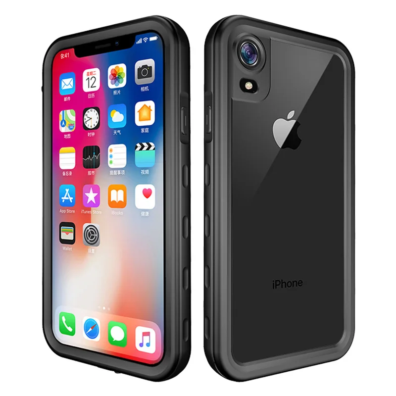 Водонепроницаемый чехол для iPhone X XS Max XR противоударный плавания дайвинга 6 S 7 8 Plus