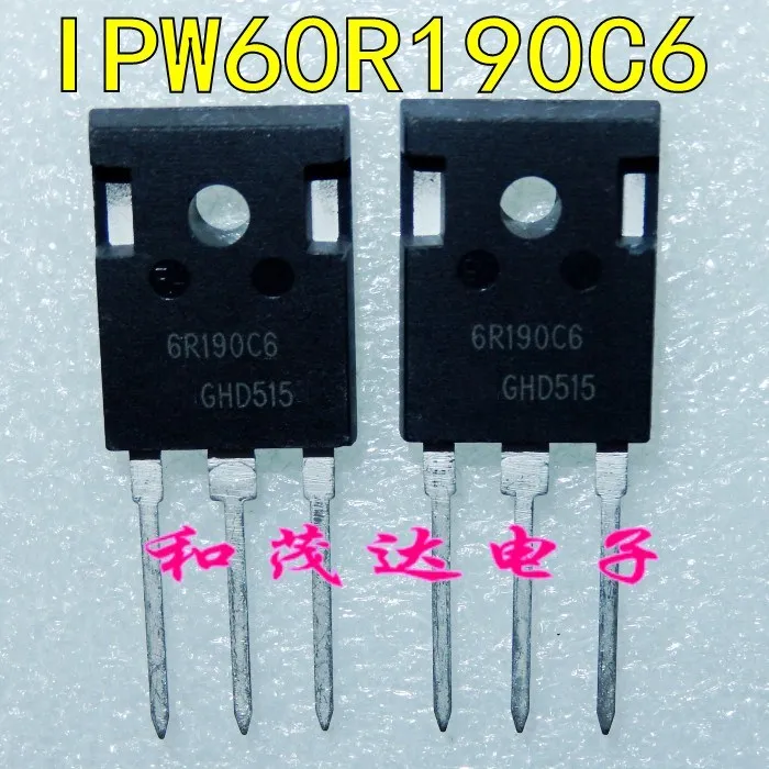 Оригинальный Новый/2 шт/IPW60R190C6 6R190C6 600V TO 247 TO247|Регуляторы напряж./стабилизаторы| |