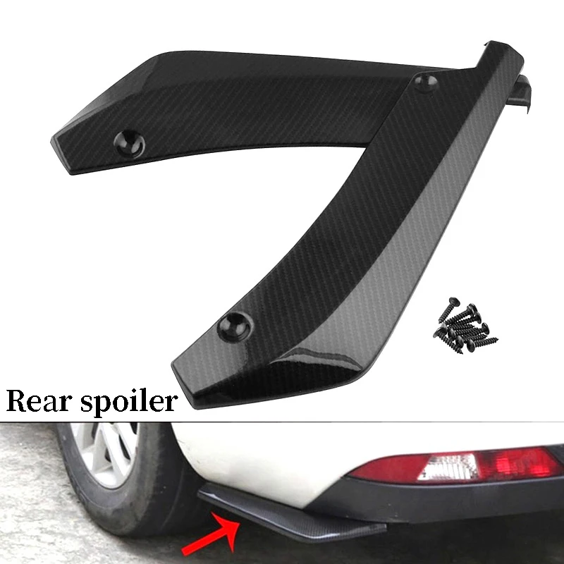 Угольный автомобильный спойлер бампер для Honda Civic Fit Accord crv Toyota Corolla Prius Yaris Matrix Auris