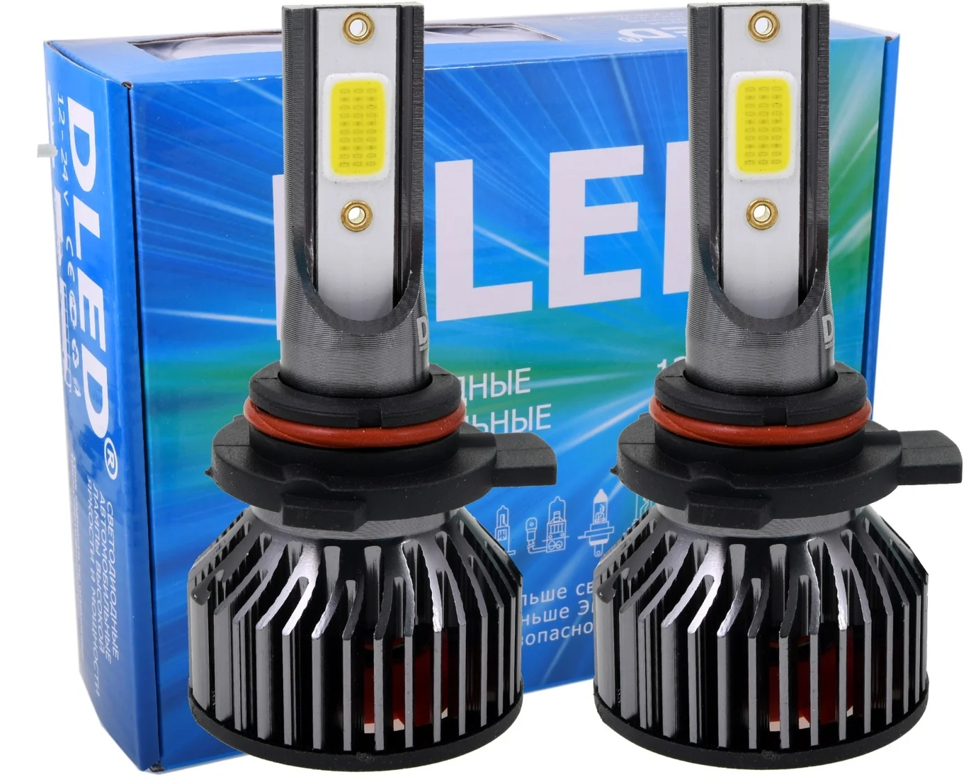 Автомобильная светодиодная лампа HIR2 9012 DLED Ultimate C (Комплект 2 лампы)