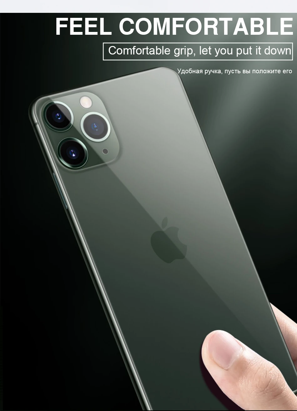 100D задняя защитная Гидрогелевая пленка для IPhone 11 Pro 6 6s 8 7 Plus XR X XS Max полная защита экрана мягкая пленка не стекло