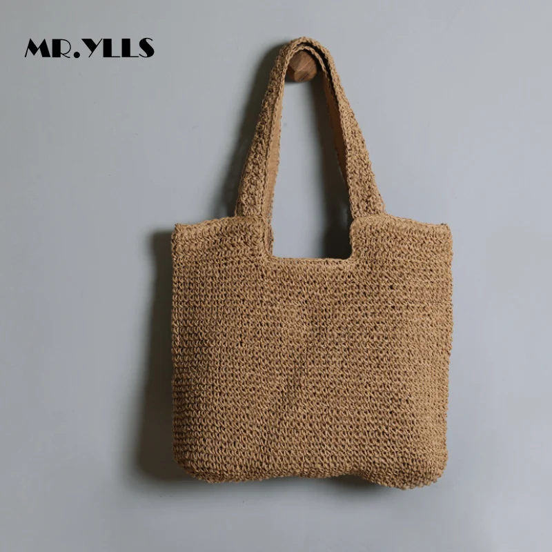 

Large Beach Bag Xxl Women Summer Straw Tote Ladies Shoulder Bags Crochet Women`s Handbag Woven Handmade 2021 Travel Vacation New