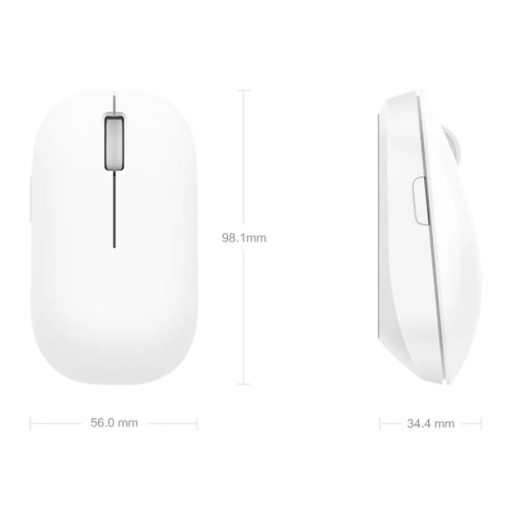 Xiao mi беспроводная мышь 1200 точек/дюйм RF 2 4 ГГц оптическая для Macbook ноутбук лэптоп