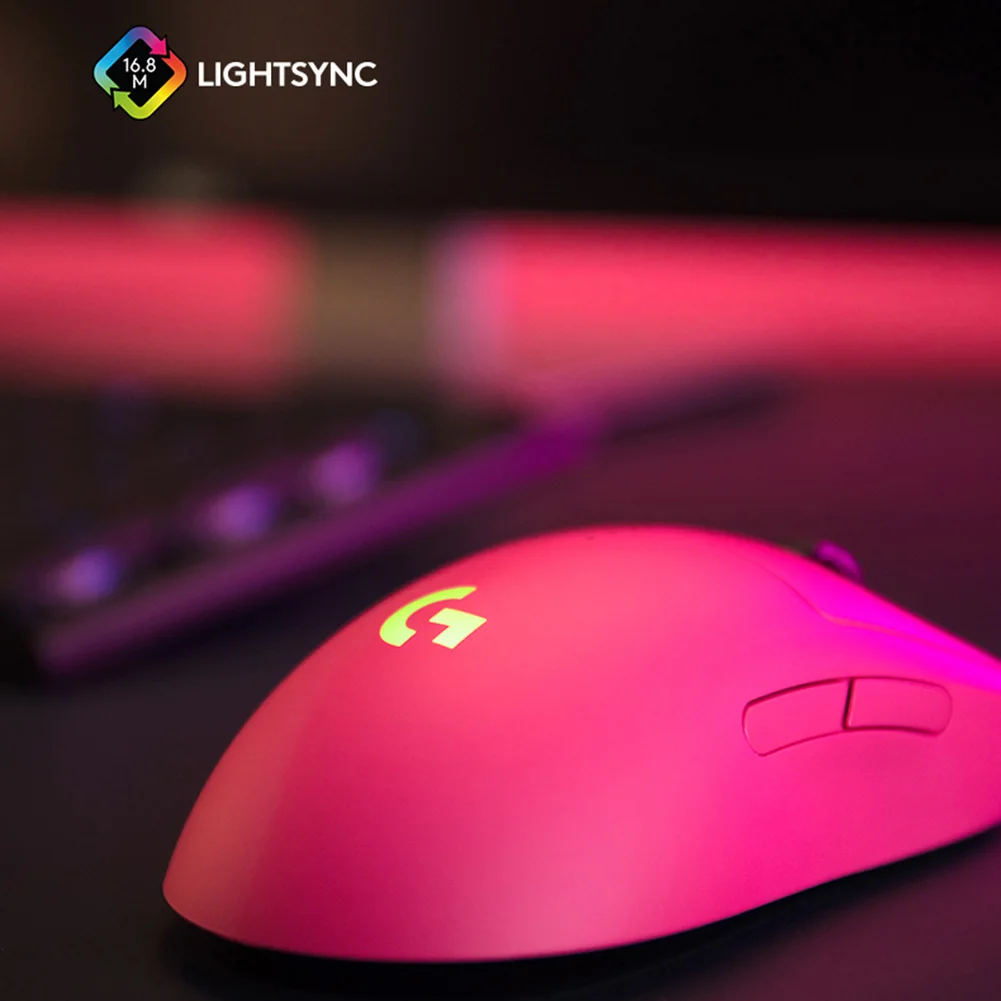 

Logitech G Pro Wireless Gaming Mouse HERO Sensor Optical Mice with Esports Grade Performance for PC Game Accessories