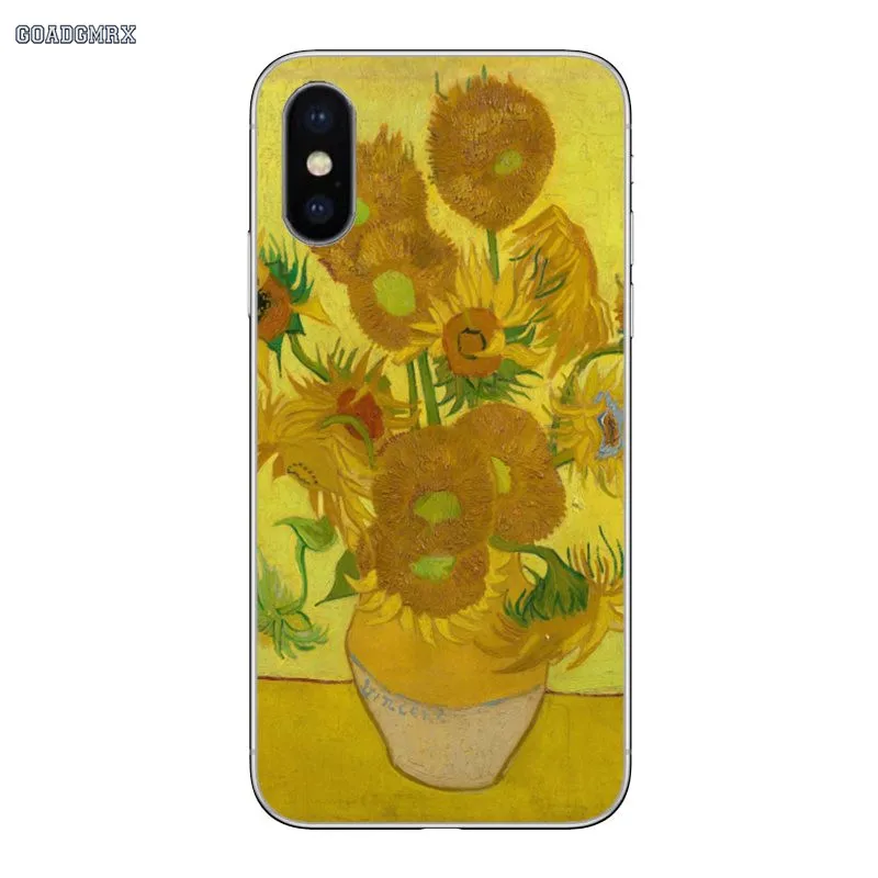 Vincent Van Gogh Звездная ночь силиконовый чехол для huawei P Smart 2019 G7 G8 P7 P8 P10 Plus P20 P30 Pro P9 Lite Mini
