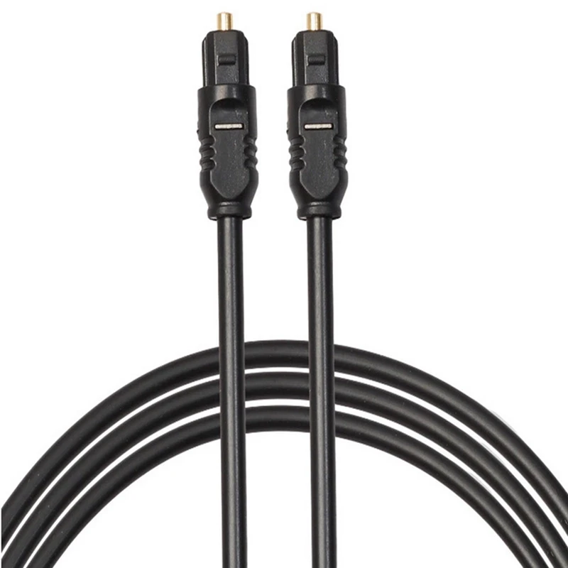 

Digital Optical Audio Toslink Gold Plated Cable 15M SPDIF MD DVD Gold Plated Cable for Home Theater, Sound Bar, TV